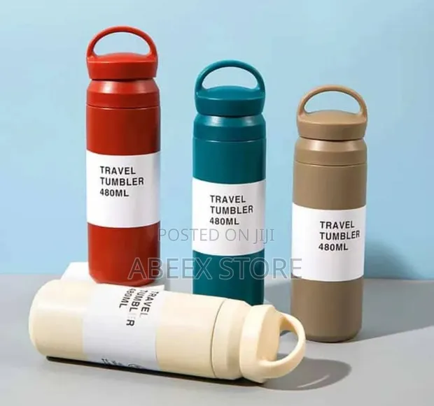 Travel Tumbler - 480ml Stainless Steel - 1
