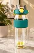 1800ml Quality Strong Water Bottle with Straw - 1