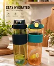 1800ml Quality Strong Water Bottle with Straw - 3