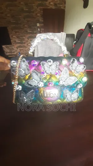 Rhinestone Chain Handbag