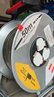 3-Way Masarufi Mai Ƙarfi Mai 50m Cable Reel - 1