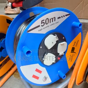 3-Way Masarufi Mai Ƙarfi Mai 50m Cable Reel