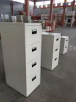 Heavy-Duty 4-Drawer Metal Filing Cabinet with Locks - 2