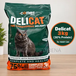 Delicat Abincin Kyanwa Mai Girman 3kg