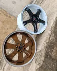 17 Inch Universal Hole Gold BBS Wheels - 2