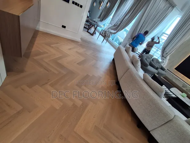 Herringbone SPC Flooring - 1