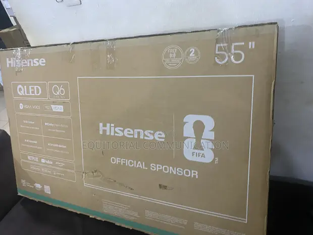 Hisense 55-Inch QLED Smart TV - 1