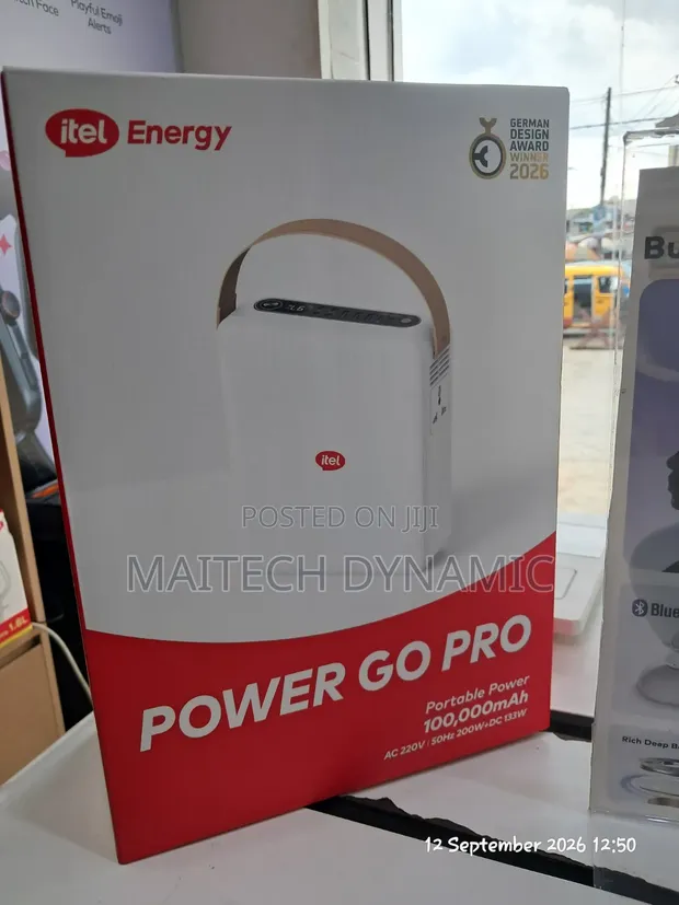 Itel Power Go Pro 100,000mAh Portable Power Station - 1