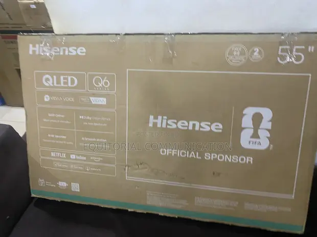 Hisense 55-inch QLED 4K Smart TV (55Q61QAVT) - 1