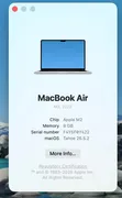 Apple MacBook Air 2022 M2 13.6" 8GB RAM 512GB SSD Silver - 5