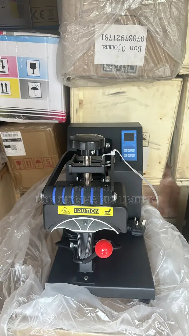Brand New Cap Hat Heat Press Machine 150W - 1
