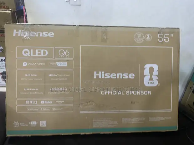 Hisense 55-Inch QLED Smart TV - 1
