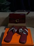 Coach Shoulder Bag and Slippers Combo - 3