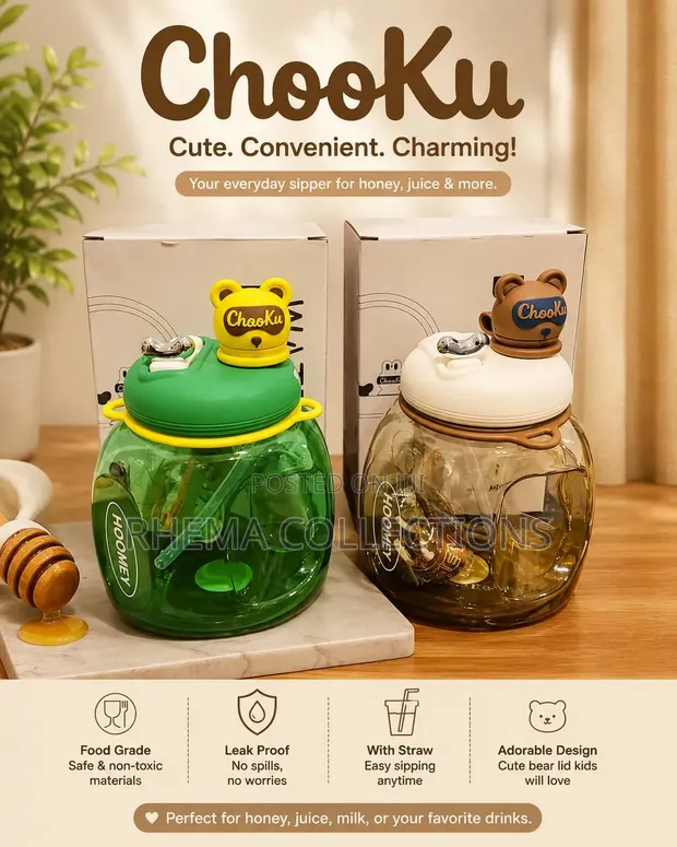 1200ml Quality Chooku Character Water Bottle - 1