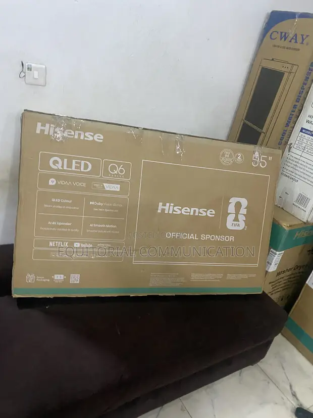 Hisense 55" Premium QLED Smart TV - 1