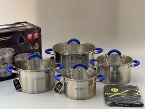 Roland 8-in-1 Stainless Steel Cooking Pot Set