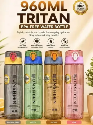 Babban Jirgin Ruwa Mai Inganci na 960ml tare da Straw