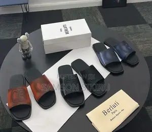 New Berluti Leather Slippers