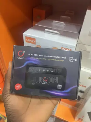 OLAX M100 Dual 5G Mobile WiFi da Power Bank 10000mAh