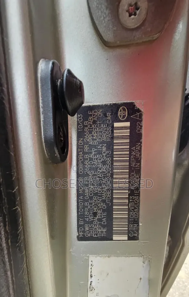 Toyota Camry 2003 Silver - 1