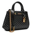 Guess Structured Handbag - Genuine Leather - 1