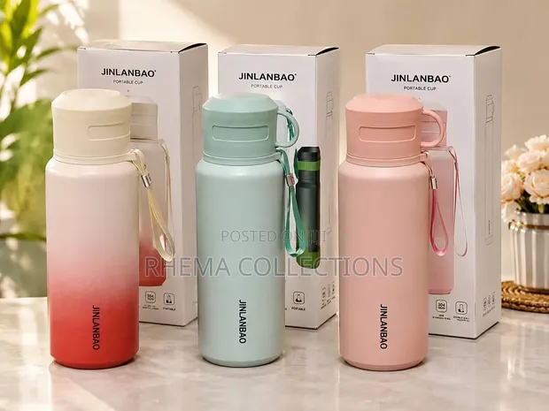 1000ml Quality Stainless Steel Hot/Cold Water Flask - 1