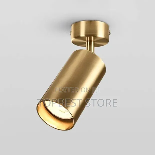 Track Spot Light - Gold Body, Aluminum, Quality - 1