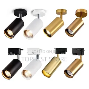 Track Spot Light - Gold Body, Aluminum, Quality