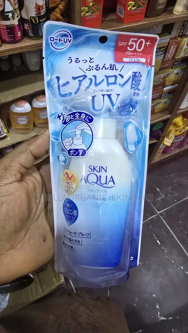 Skin Aqua Sunscreen - For Dry, Dehydrated, Normal Skin - 1