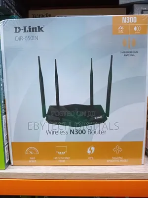 D-Link N300 Wireless Router DIR-650IN