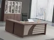 1.6m Executive Office Table with Drawer - 1