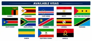 Short Stay Visas for African Countries