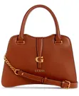 Guess Structured Handbag - Genuine Leather - 3