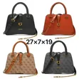 Guess Structured Handbag - Genuine Leather - 4