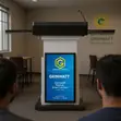 Wireless Digital Podium with Touch Screen - 2