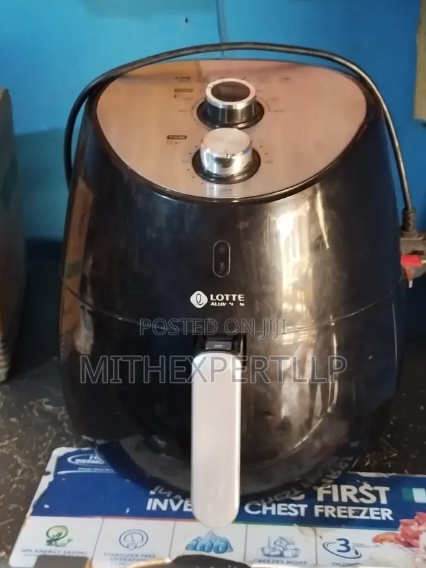 Lotte Aluminum Air Fryer 5.5L - Sabon Abu - 1