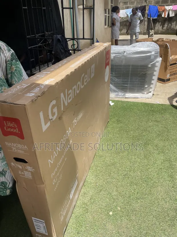 LG 75NANO80T6A 75" NanoCell 4K Smart TV - 1