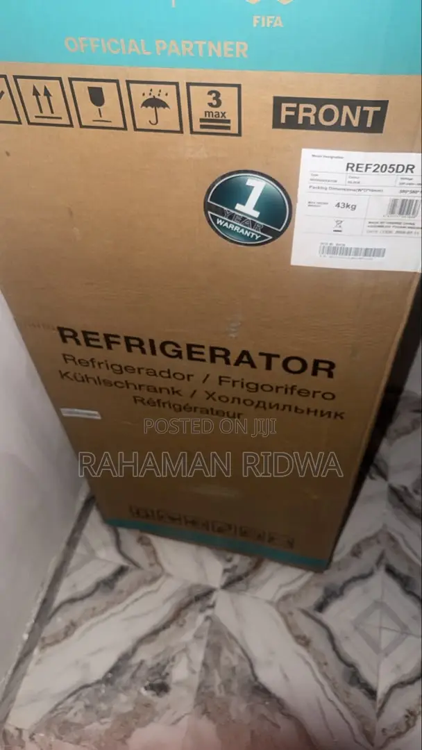 Super Clean Hisense Double-Door Top-Freezer Refrigerator - 1