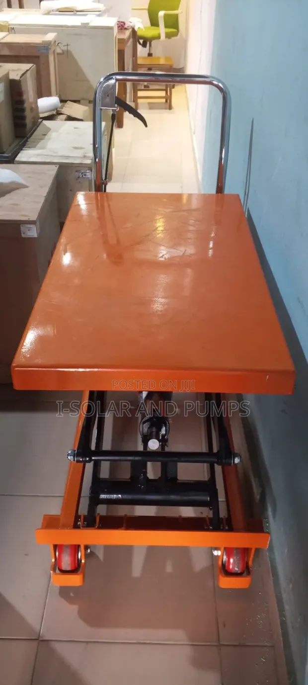 PTS 500 Kg Hydraulic Lift Table - Stapler - 1