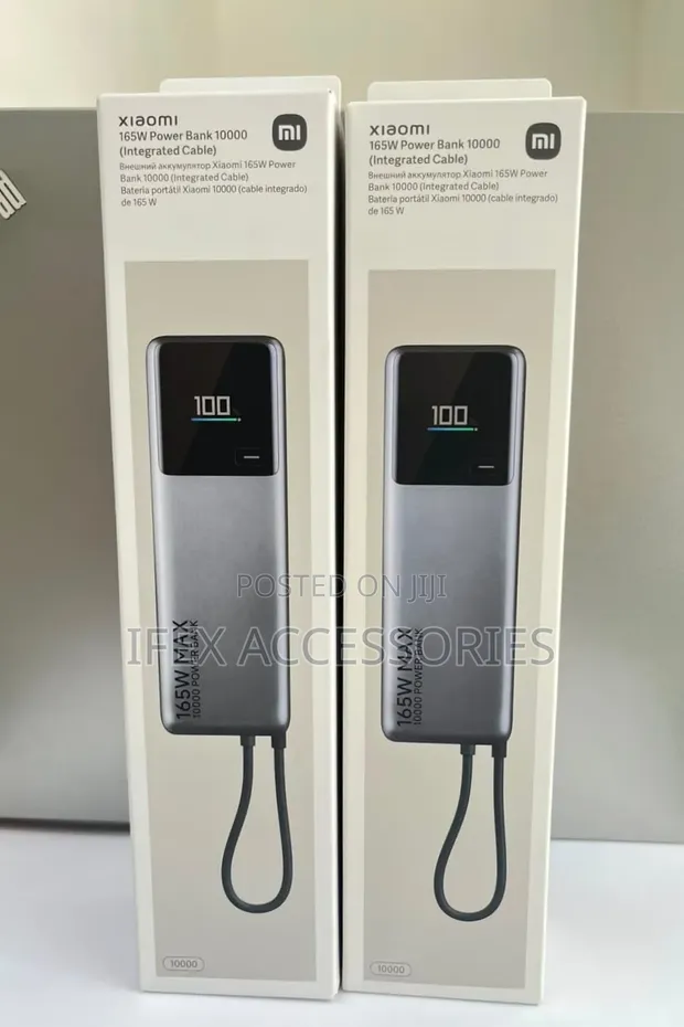 Xiaomi 10000mAh 165W Power Bank (Mai Haɗe da Igiyar) - 1