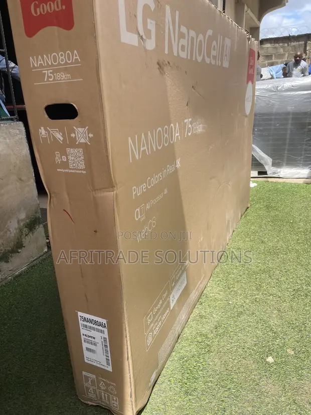 LG 75" NanoCell 4K Smart TV (75NANO80T6A) - 1