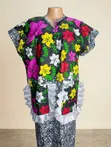 Quality Short Ankara Dress with Organza Pockets - 5
