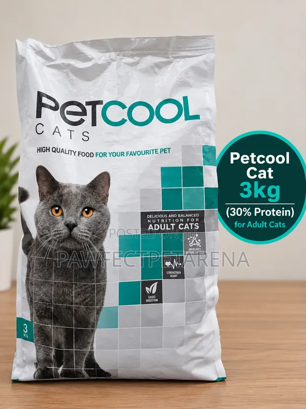 Petcool Adult Cat Food 3kg - 1