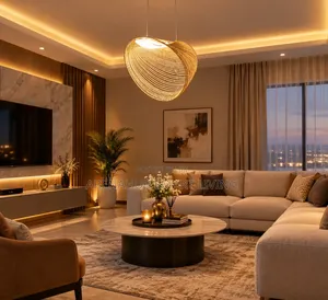 LED Fitilar Haske Mai Itace don Bedroom, Living Room, Dining Room