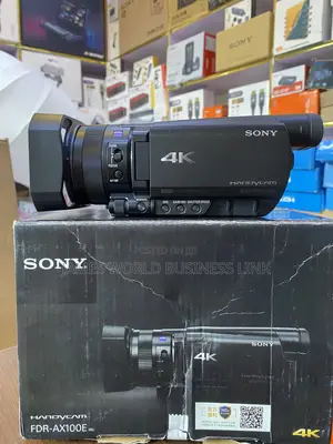 Sony AX100E 4K Video Camera