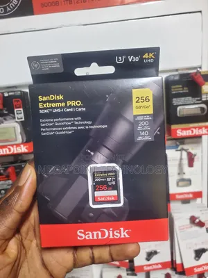 SanDisk Extreme Pro 256GB SD Card 200MB/s