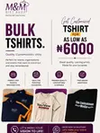 Bulk T-Shirt Printing Service - 1