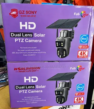 UBOX 4K WiFi Solar PTZ Kamera
