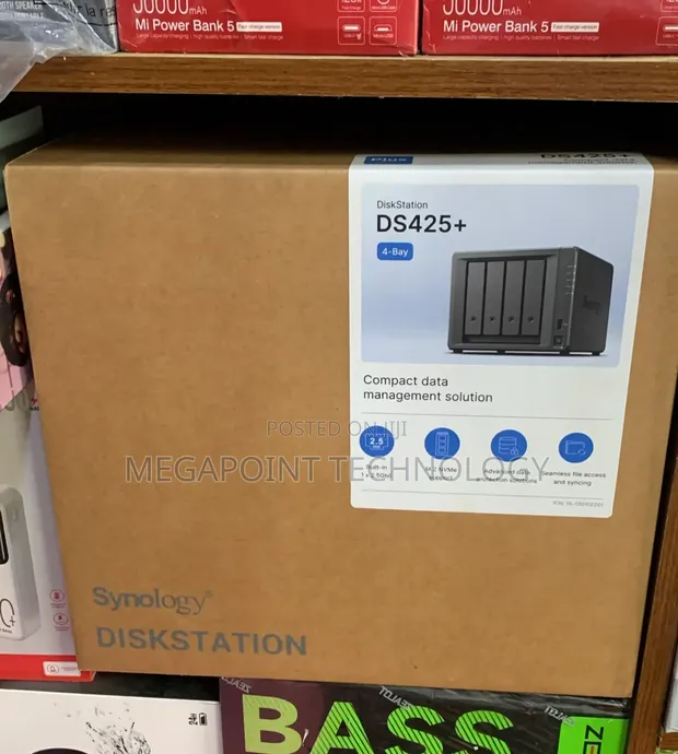 Synology DS425+ DiskStation 4-Bay NAS - 1