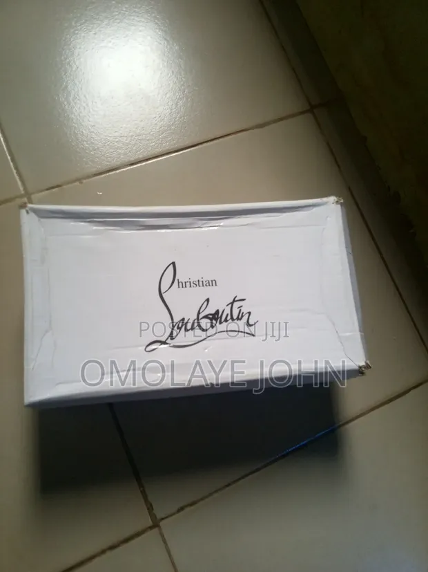 Christian Louboutin Men's Black Leather Loafers - Brand New - 1